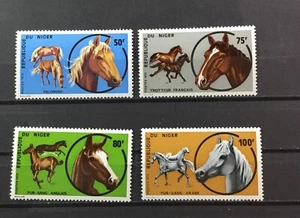 NIGER # 278-281. HORSES. MNH - Picture 1 of 1