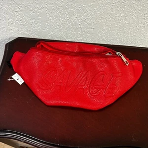 Savage Red Belt Waist Bag - Picture 1 of 3