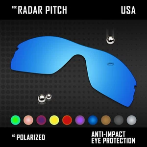 Lentes de repuesto polarizadas antiarañazos para opciones de tono de radar Oakley - Imagen 1 de 31