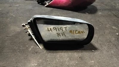 Used Right Door Mirror fits: 1991 Chevrolet Cavalier Manual R. 3 stud with belt - Imagem 1 de 4
