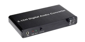 Multi-Channel Digital Audio To 5.1 Analog Surround Sound Converter - Picture 1 of 9