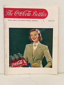 Vintage COCA COLA BOTTLERS' ASSOCIATION Publication March 1951 Ads Articles - Foto 1 di 12