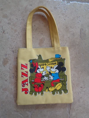 Bolso de mano de colección Jazz Mickey Minnie Mouse Walt Disney Productions Hong Kong Foto 1 de 4