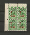 Algérie RF 1939/45 un bloc de 4 timbre-taxe préoblitérés neufs MNH /TR6087