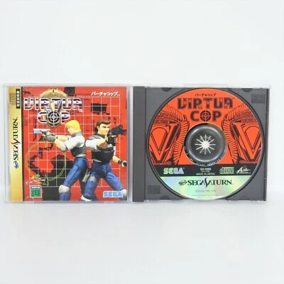 VIRTUA COP Gun Sega Saturn ss - Image 1 of 2