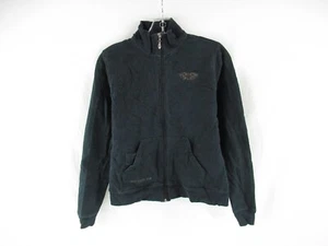 Harley Davidson Women's Graphic Full Zip Sweatshirt Jacket Size XS #A657 - Picture 1 of 7
