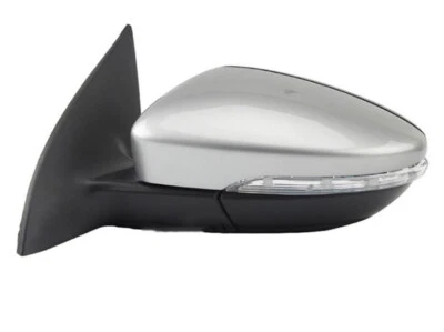 For 10-13 Volkswagen CC 990 Sedan Side View Mirror Assembly 9 Pins Silver Left — 第 1/3 张图片