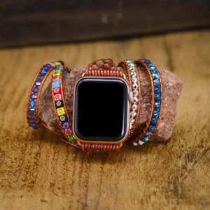 38mm/40mm Handmade Bohemian Watch Band Armband für Apple Watch Series 6 5 4 3 2 - Bild 1 von 5