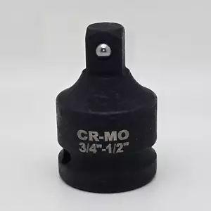 3/4 Inch Impact Socket Adapter Reducer 3/4" Female x 1/2" Male CR-MO - Picture 1 of 5