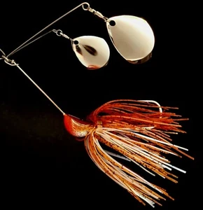 TWINSPIN BANANA SPINNER BAIT 1oz 28g FISHING LURES COD PERCH BASS - Bild 1 von 4