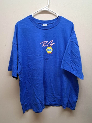 NHRA Ron Capps Napa Racing Autographed Men's T-Shirt XXL Cover