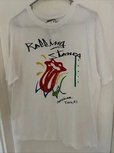 Nueva con etiquetas Camiseta para mujer The Rolling Stones retro de gran tamaño manga corta gráfica talla M - Imagen 1 de 5