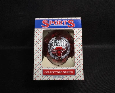 Chicago Bulls Collectors Series Ornament – Vintage Sports Edition – Brand New  - Image 1 of 4