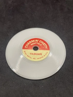 De colección 1960 2 Caras Mattel Charmin Chatty Cathy Record Título: Famoso + Bueno Foto 1 de 2