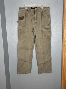 Wrangler Riggs Workwear Größe 38 x 34 - hat ein paar Fettflecken, keine Risse - Bild 1 von 10