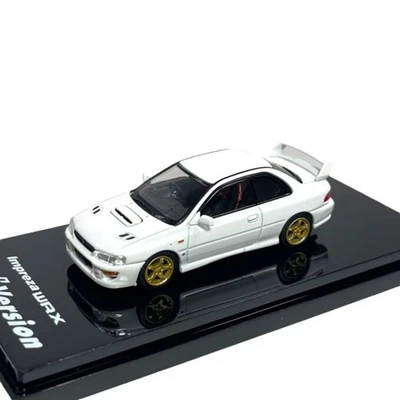 Modellino Auto Hobby Japan 1/64 Subaru Impreza WRX Type R STi Version V Coupe... - Immagine 1 di 4