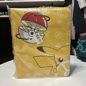 Waterproof Pikachu Pokémon Card Binder Wrist Strap Zipper Close 400 Cards NEW - Picture 1 of 2
