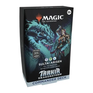 Magic The Gathering Tarkir Dragonstorm Commander Deck (Sultai Arisen) - Picture 1 of 3
