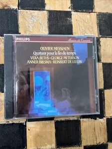 MESSIAEN Quatuor pour la Fin du Temps Quartet End Time Philips CD IS MINT - Bild 1 von 5