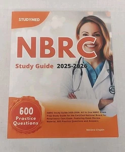 NBRC Study Guide 2025-2026 All in One NBRC Exam Prep Study Guide - Imagen 1 de 1