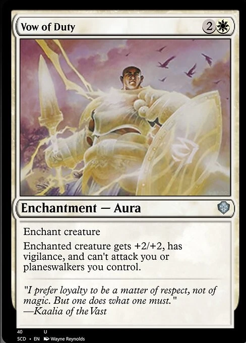 MTG Vow of Duty English SCD - Image 1 of 1