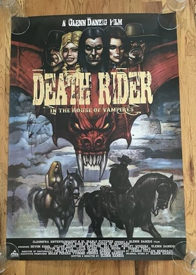 Death Rider in the House of Vampires Glenn Danzig Autographed Movie Poster - Image 1 of 2