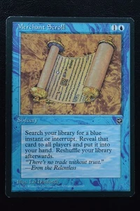 Magic The Gathering MTG MERCHANT SCROLL Homelands LP Lightly Played - Picture 1 of 2