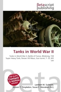 Lambert M. Surhone (u. a.) | Tanks in World War II | Taschenbuch | Englisch - Bild 1 von 1