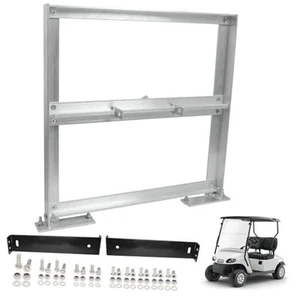Aluminum Battery Tray Rack No Need Drilling and Cutting for 1994+ EZGO  - Picture 1 of 7