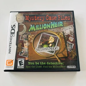 Mystery Case Files: MillionHeir (Nintendo DS, 2008) CIB! Komplett mit Handbuch - Bild 1 von 4