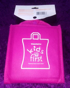 Woolworths Kids First Pink Folding Shopping Bag -BNWT - Picture 1 of 3