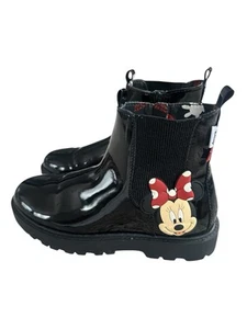 Zara Disney Youth Girl Minnie Mickey Mouse Boots size EU 37 US 5 - Picture 1 of 5