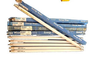 (5) F8T4/41K (5) F8T4/841 Fluorescent 8W 4100K CW Mini Bipin (G5) 5 Bulbrite&5 - Picture 1 of 6