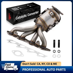 Catalytic Converter Kit Direct-Fit For 2012-17 Hyundai Veloster Kia Soul L4 1.6L - Picture 1 of 9