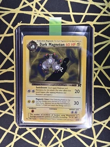 🔥 Dark Magneton 28/82 🔥 Non Holo Rare Team Rocket Set Pokemon Card WOTC TCG  - Picture 1 of 3