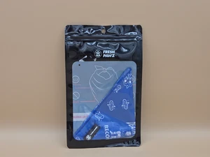 Bandana Death Row Records Cooling Dog NUEVA PEQUEÑA PAWZ fresca azul/blanca - Imagen 1 de 2