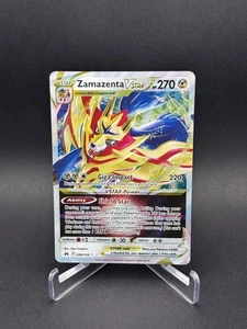 Pokémon TCG Zamazenta VSTAR Crown Zenith 099/159 Holo Ultra Rare NM - Picture 1 of 3