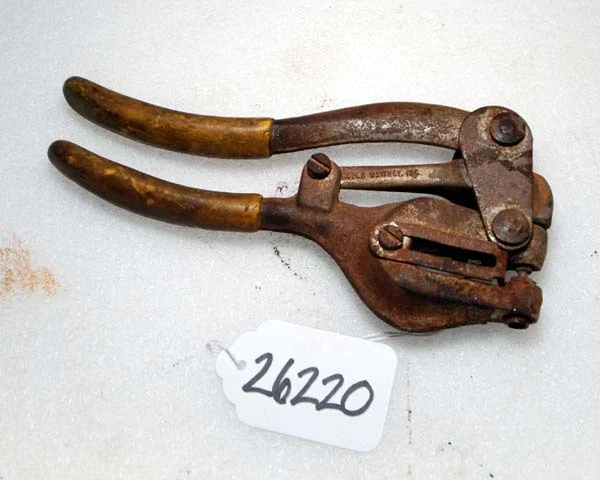 Punzón de mano Roper Whitney (Inv.26220) Foto 1 de 1