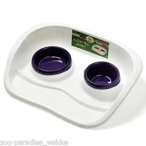 Futterbar Butler - Futter- Tablett mit zwei Näpfe / Dinner - Set, Napf-Set 44125 - Bild 1 von 2