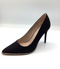 Dorothy Perkins Womens Draya Black Faux Suede High Heel Court Shoes Size 4 New