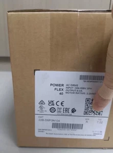 New Factory Sealed AB 22B-D6P0N104 Powerflex 40 AC Drive 3.0Hp 2.2kW 22BD6P0N104 - Bild 1 von 4