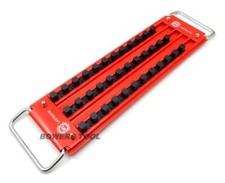 Mechanics Time Saver Lastray50 3 Row 1/2" Drive Lock-a-socket Tray