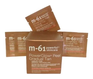 M-61 Powerglow Peeling Schrittweise Bräune 30 Behandlungen - Neu IN Box - Bild 1 von 2