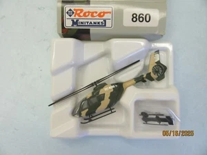 HO Roco Minitanks 860 Eurocopter EC 635 Military Helicopter - NIB - Picture 1 of 4