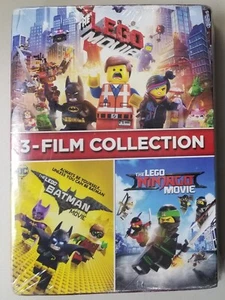 The LEGO Movie 3-Film Collection (3-DVD, 2018, Widescreen) NEW\SEALED - Imagen 1 de 2
