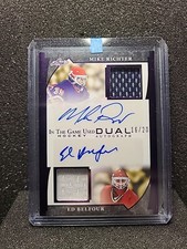 2022/23 Leaf In The Game Used  Dual Auto 16/20 Mike Richter/Ed Belfour