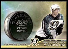 1998-99 Pacific Crown Royale Pillars of the Game TEEMU SELANNE R51