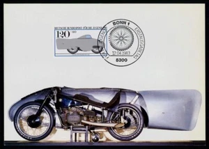 BRD MK 1983 MOTO D'EPOCA BMW 1936 SCHEDA MASSIMA MOTORCYCLES MC CM xb52 - Foto 1 di 2