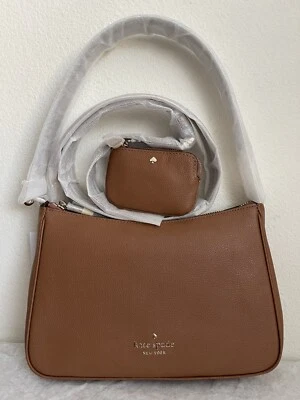 NWT KATE SPADE Rosie Shoulder Crossbody Leather Bag $399 Warm Ginger - Image 1 of 4