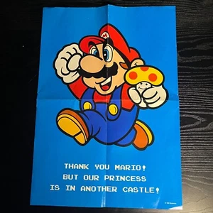 Super Mario Bros/World 1 - (1985 Reissue, Released 2010) Nintendo 2-Sided Poster - Bild 1 von 2
